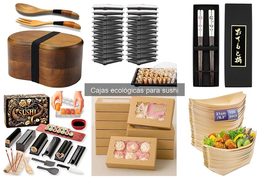 Cómo almacenar cajas ecológicas para sushi de manera efectiva