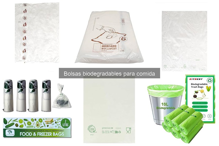 Cómo almacenar correctamente bolsas biodegradables para comida