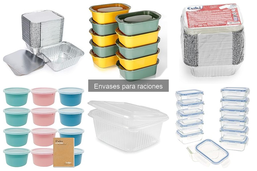 ** Cómo almacenar correctamente envases para raciones