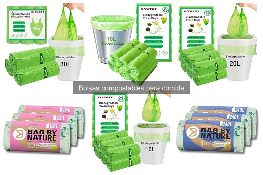 Cómo elegir bolsas compostables para delivery efectivas