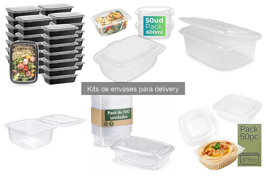 Cómo elegir el kit de envases adecuados para delivery