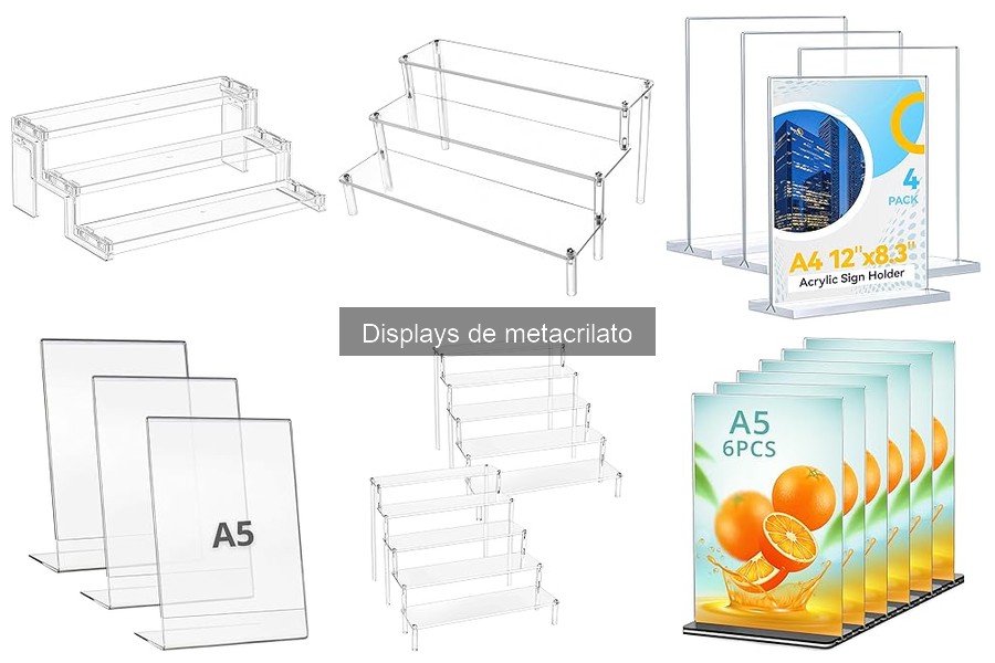 Cómo elegir el mejor display de metacrilato para tu negocio