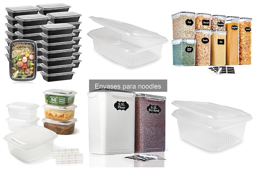 Cómo elegir el mejor envase para noodles | Guía de compra
