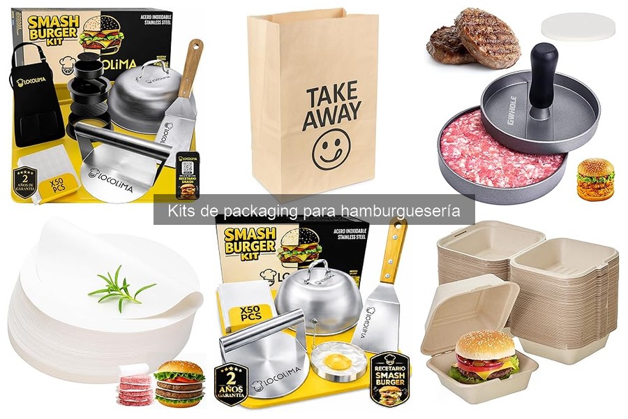 Cómo elegir el mejor kit de packaging para hamburguesas