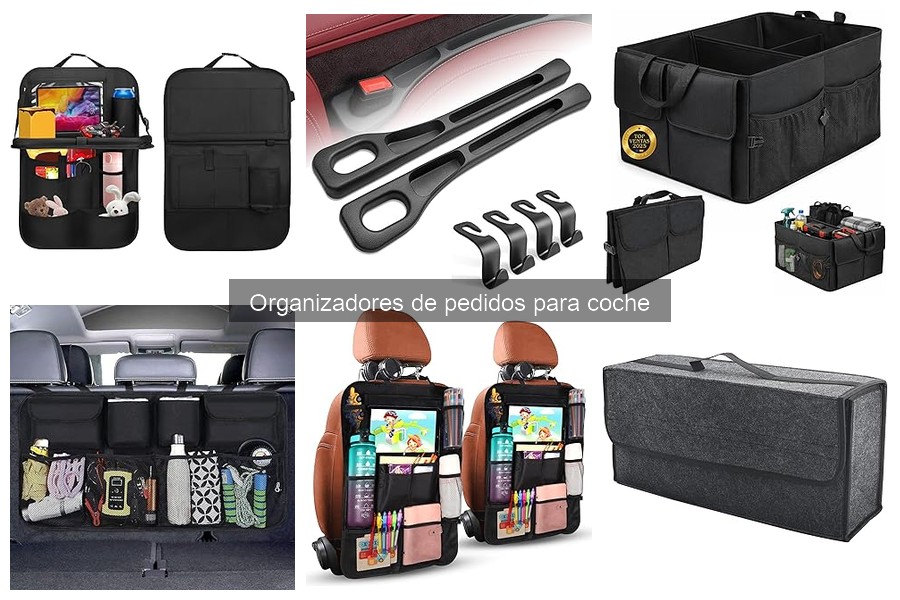 Cómo elegir el mejor organizador de pedidos para coche