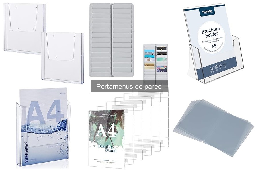 Cómo elegir el mejor portamenús de pared para restaurantes