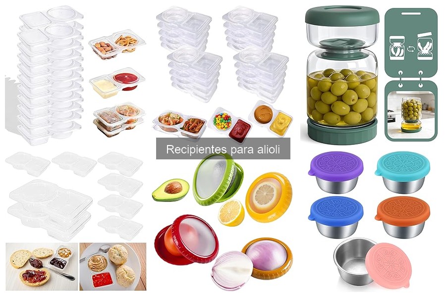 Cómo elegir el mejor recipiente para alioli