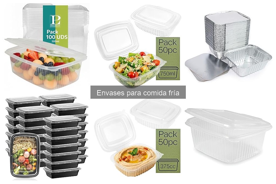 Cómo Elegir Envases para Comida Fría en tu Restaurante