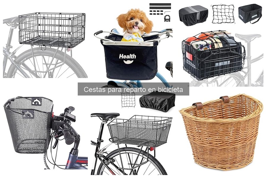 Cómo elegir la mejor cesta para reparto en bicicleta