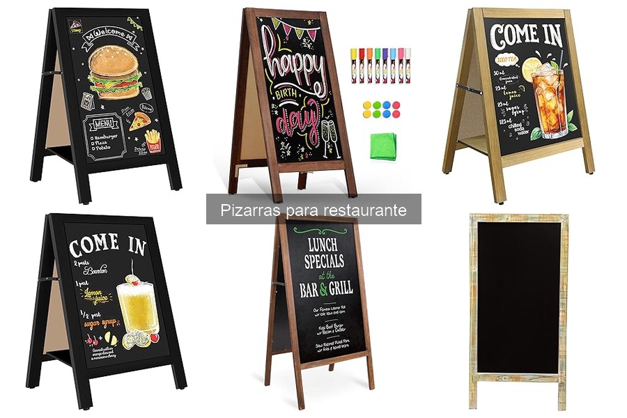 Cómo elegir la pizarra ideal para el menú del día en restaurantes