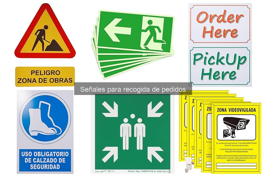 Cómo elegir la señal adecuada para la recogida de pedidos