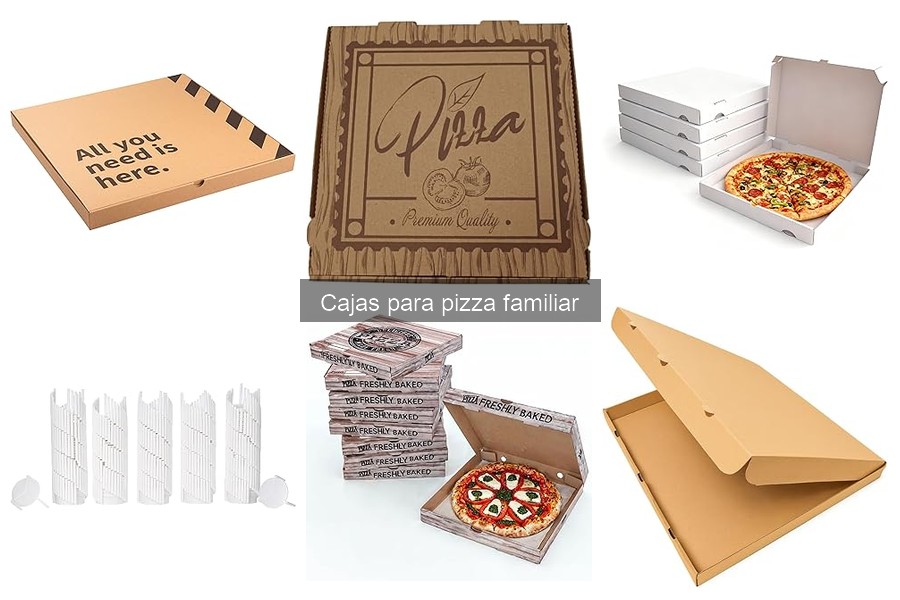 Cómo elegir las mejores cajas para pizza familiar