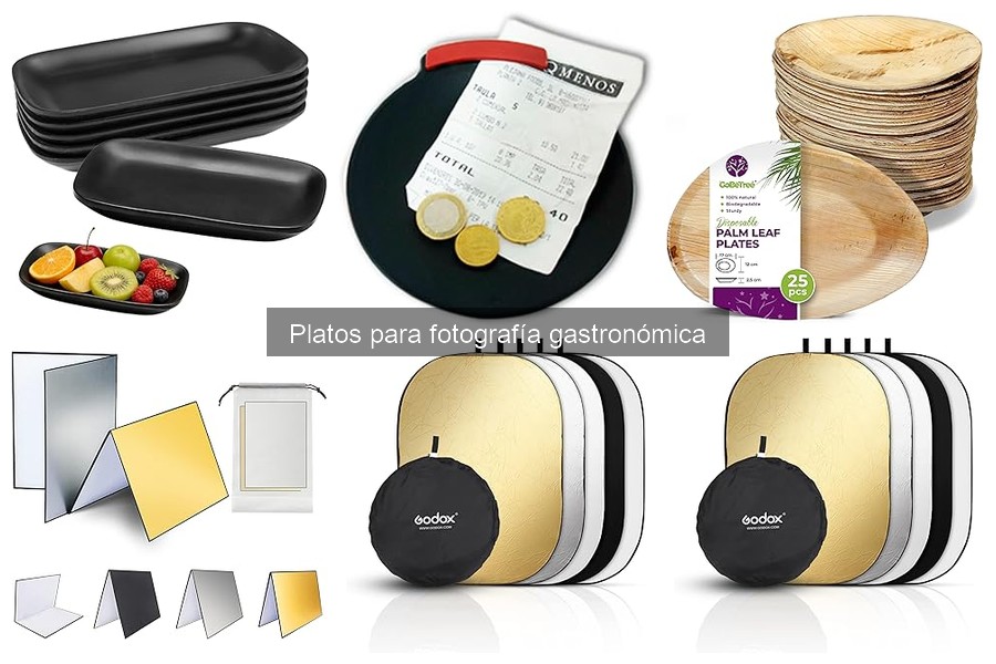 Cómo elegir platos para fotografía gastronómica: guía