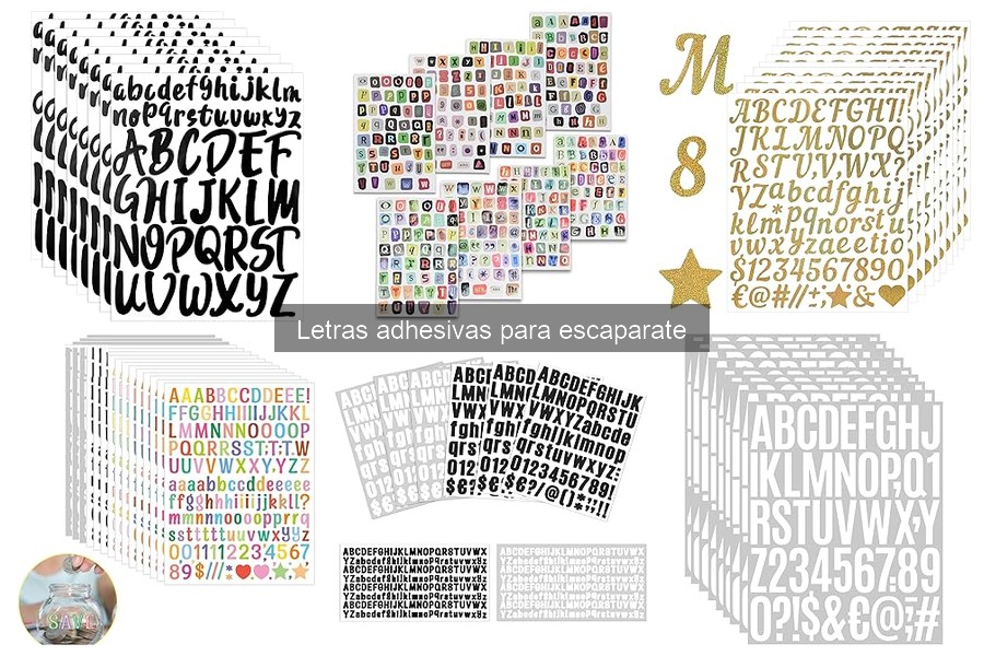 Cómo instalar letras adhesivas en escaparates fácilmente