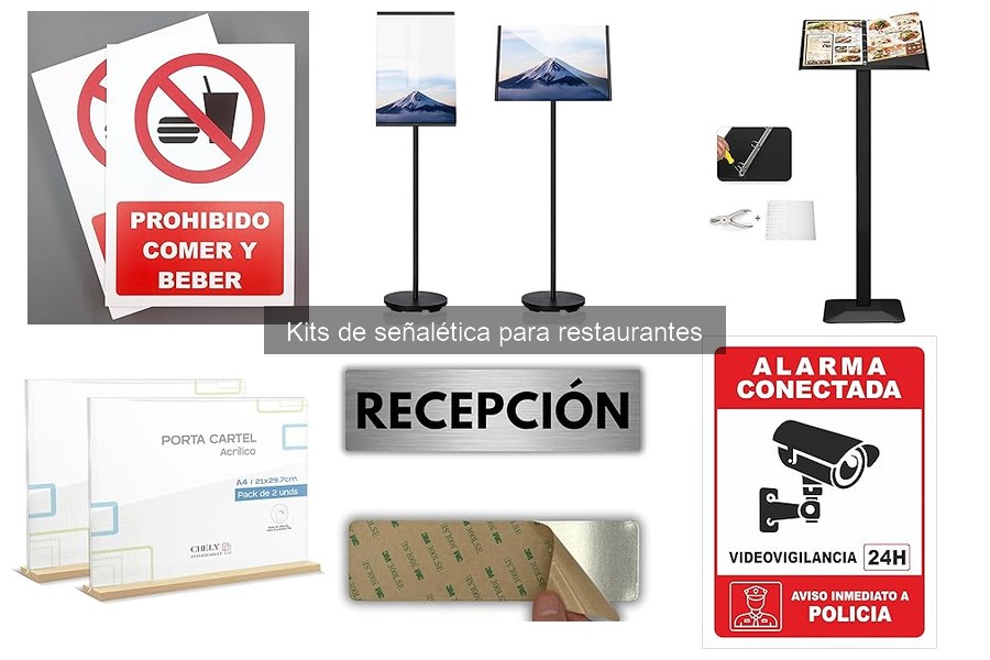 Cómo Instalar Señalética Efectiva en Restaurantes