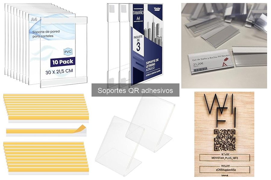 Cómo Instalar Soportes QR Adhesivos: Guía Paso a Paso