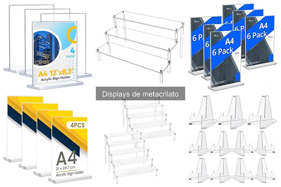 Cómo limpiar y mantener displays de metacrilato en restaurantes
