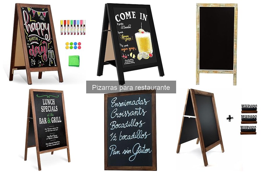 Cómo Limpiar y Mantener Pizarras para Restaurantes