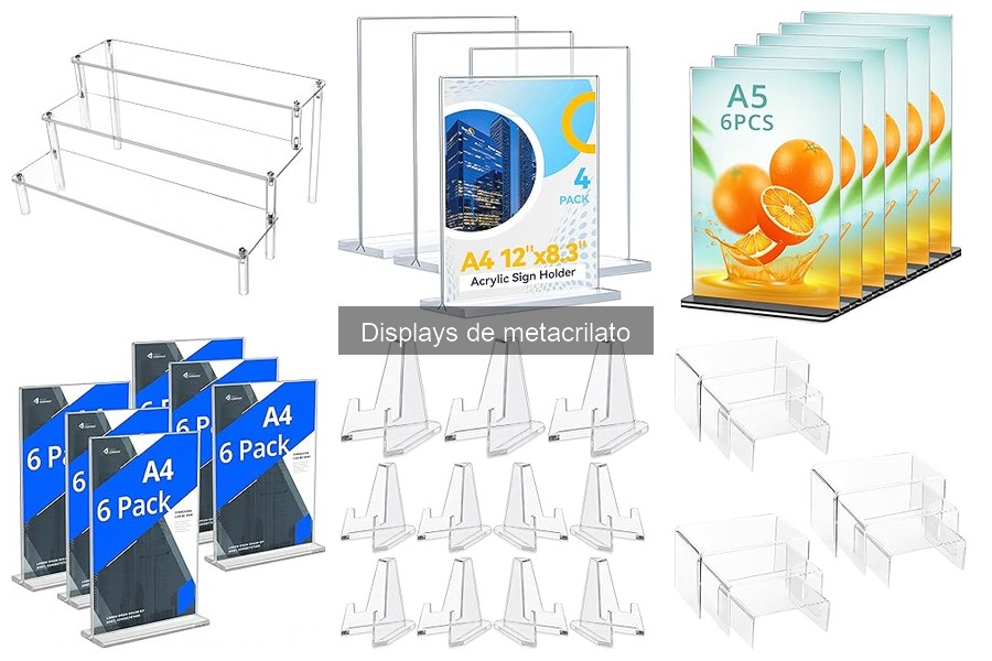 Cómo montar y usar un display de metacrilato fácilmente