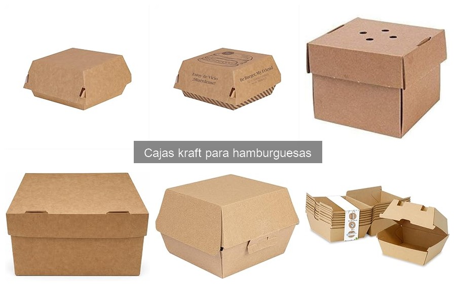 Cómo Personalizar Cajas Kraft para Hamburguesas Eficazmente