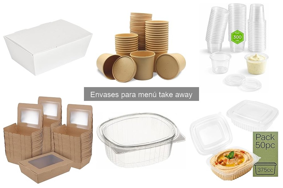 Cómo personalizar envases para menú take away