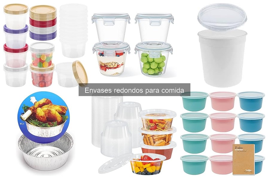 Cómo reciclar envases redondos para comida de manera efectiva
