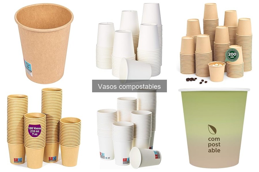 Cómo se reciclan y compostan los vasos compostables