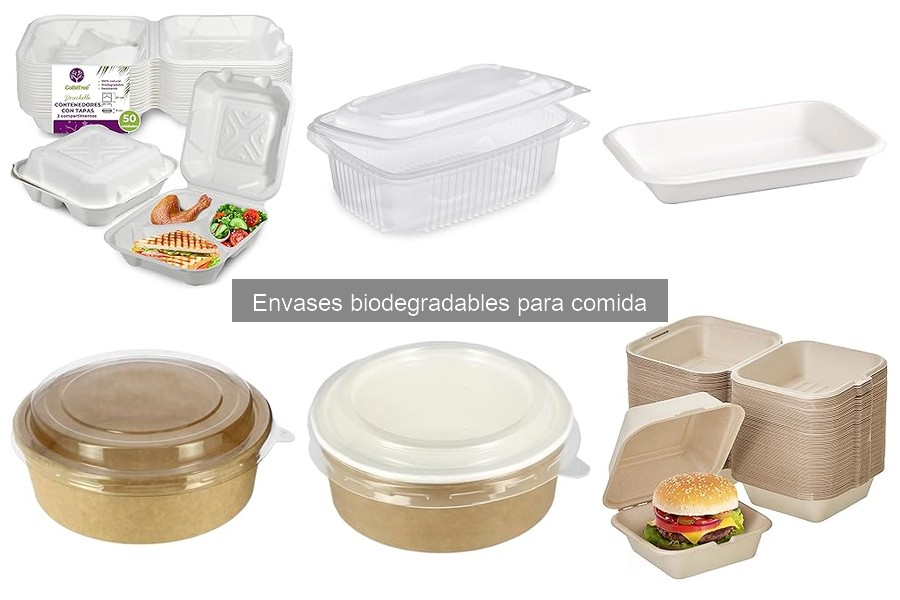 Cómo usar correctamente envases biodegradables para comida