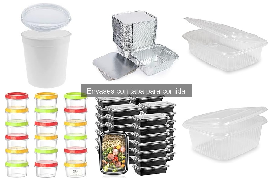 Cómo usar envases con tapa para comida de forma eficaz