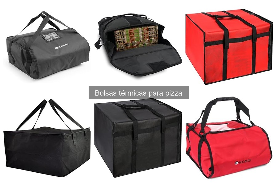 Cómo usar las bolsas térmicas para pizza correctamente