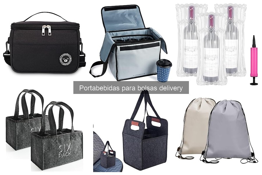 Cómo Usar Portabebidas para Bolsas Delivery de Manera Efectiva