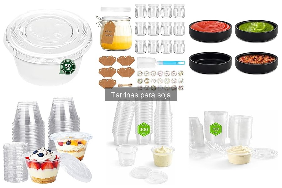 Cómo usar tarrinas para soja de forma efectiva