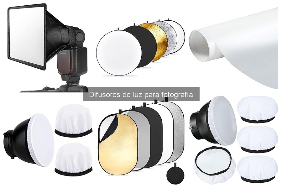 Cómo usar un difusor de luz en fotografía: guía práctica
