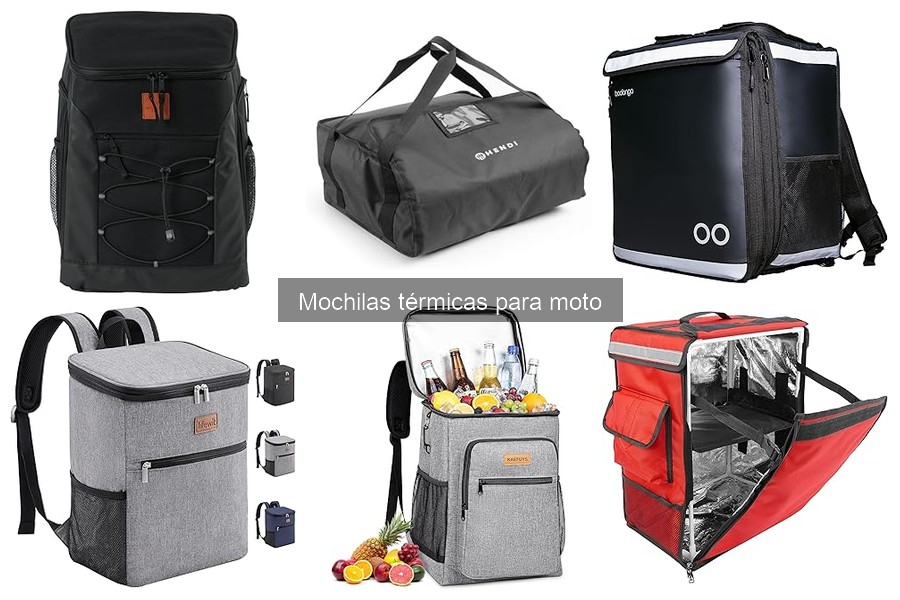 Cómo usar una mochila térmica para moto eficientemente