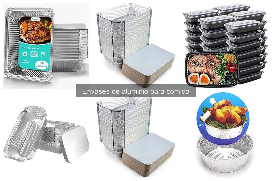 Cómo utilizar correctamente envases de aluminio para comida