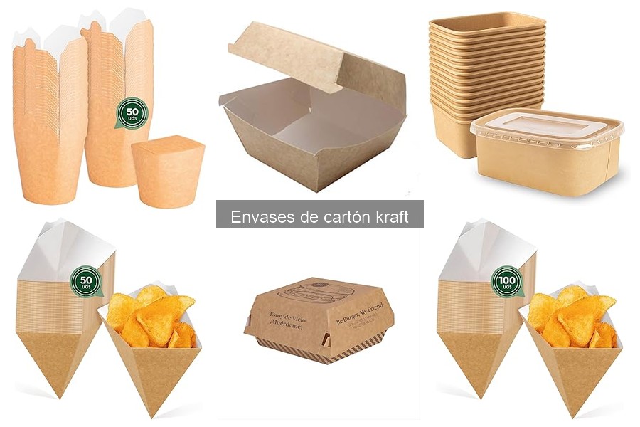 Cómo utilizar envases de cartón kraft para alimentos