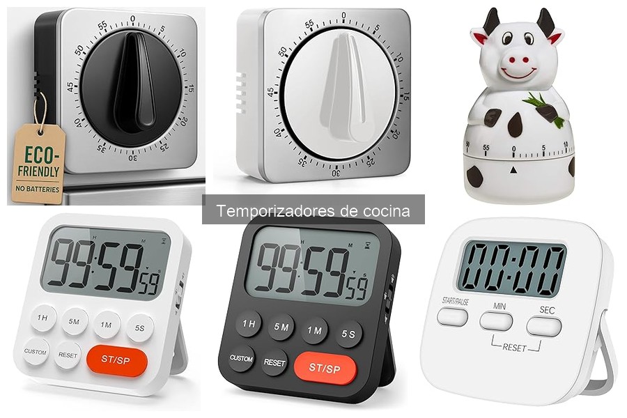 Cómo utilizar un temporizador de cocina correctamente