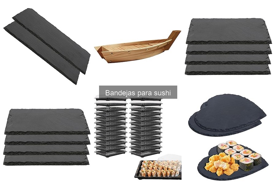 Comparativa: Bandejas de Madera vs Plástico para Sushi
