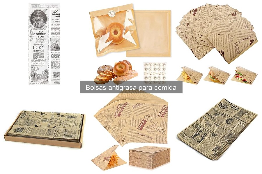 Comparativa: Bolsas antigrasa vs. otros empaques para comida