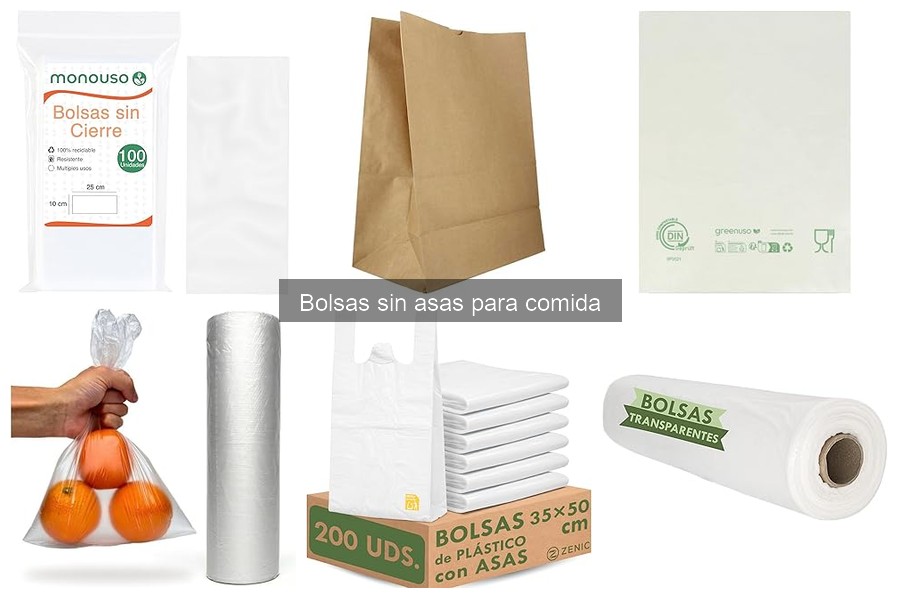 Comparativa: Bolsas Biodegradables vs. Plásticas para Comida