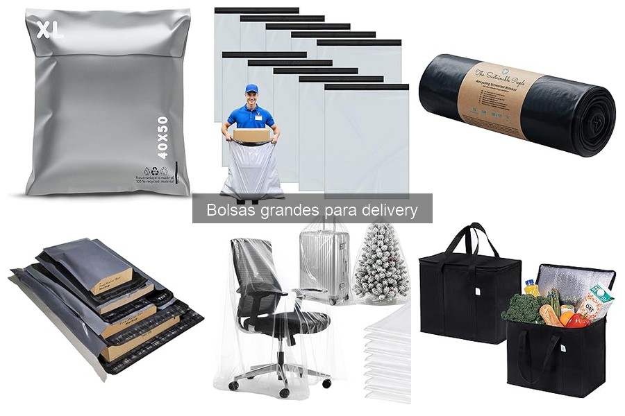 Comparativa: Bolsas Reciclables vs. No Reciclables para Delivery