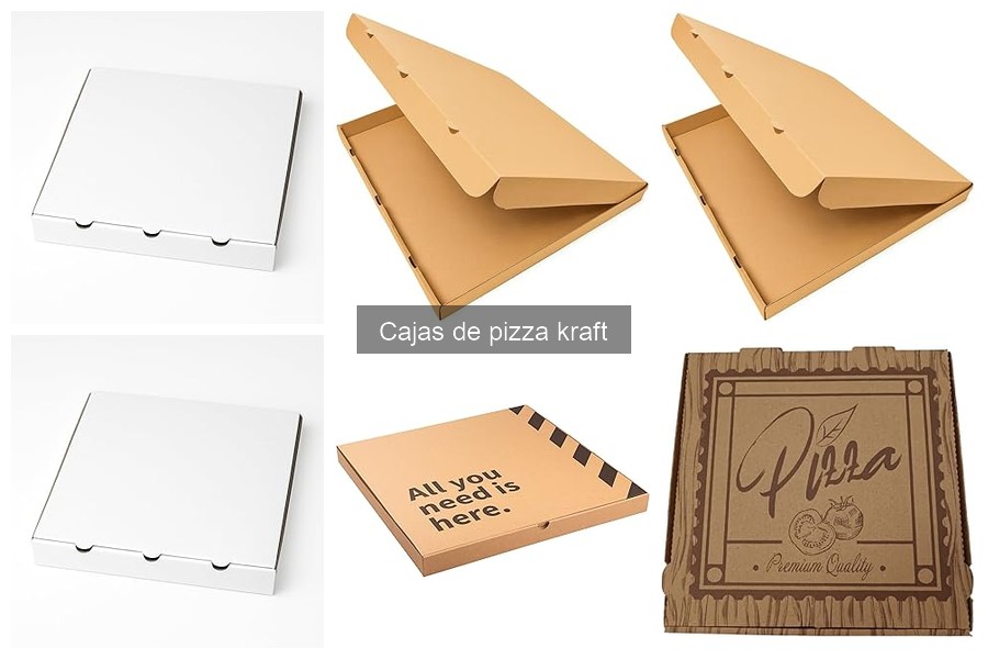 Comparativa: Cajas de Pizza Kraft vs Otras Alternativas