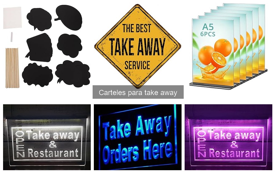 Comparativa: Carteles de Cartón vs. Vinilo para Take Away