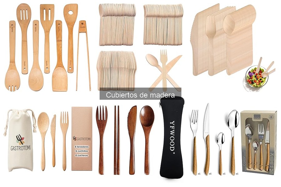 Comparativa: Cubiertos de Madera vs Plástico para Restaurantes