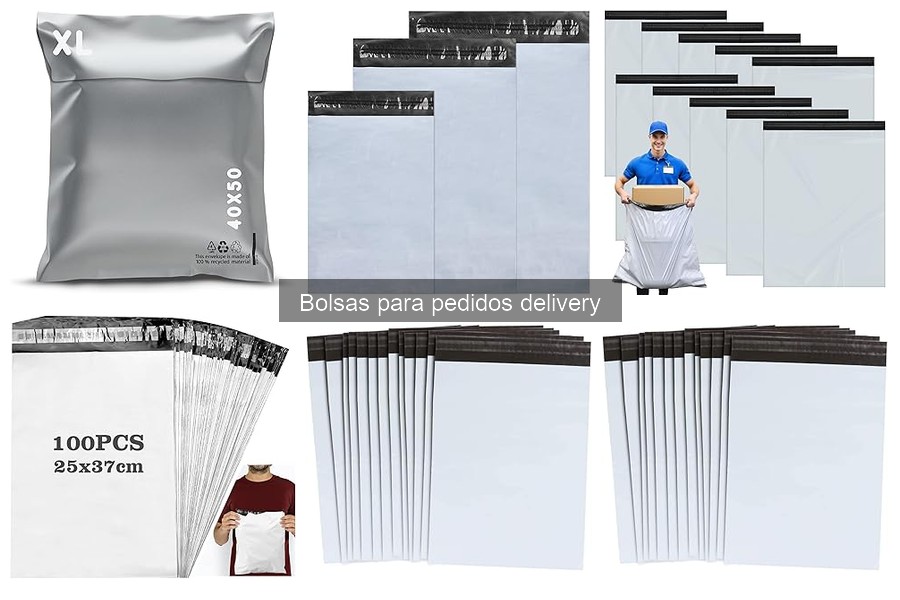 Comparativa de bolsas de papel y plástico para delivery