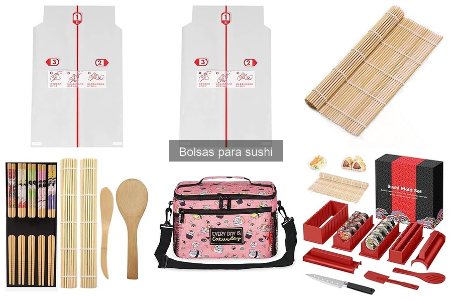Comparativa de bolsas para sushi: Opiniones y mejores marcas