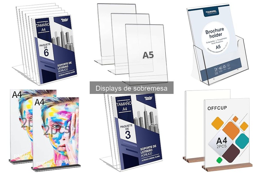 Comparativa de displays de sobremesa: mejores marcas y precios