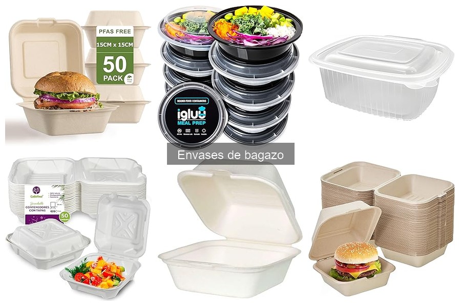 Comparativa de Envases de Bagazo y Biodegradables Tradicionales