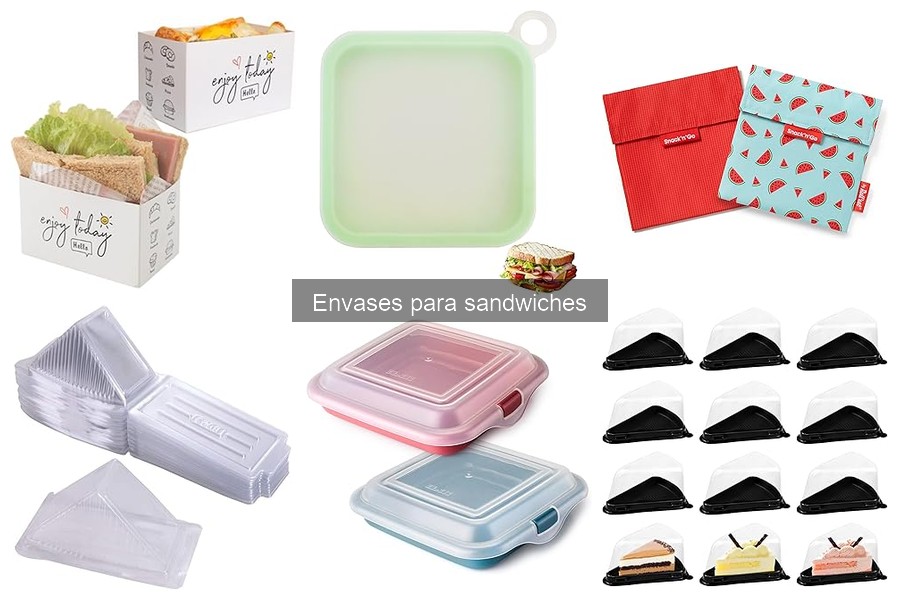 Comparativa de Envases de Plástico y Cartón para Sándwiches