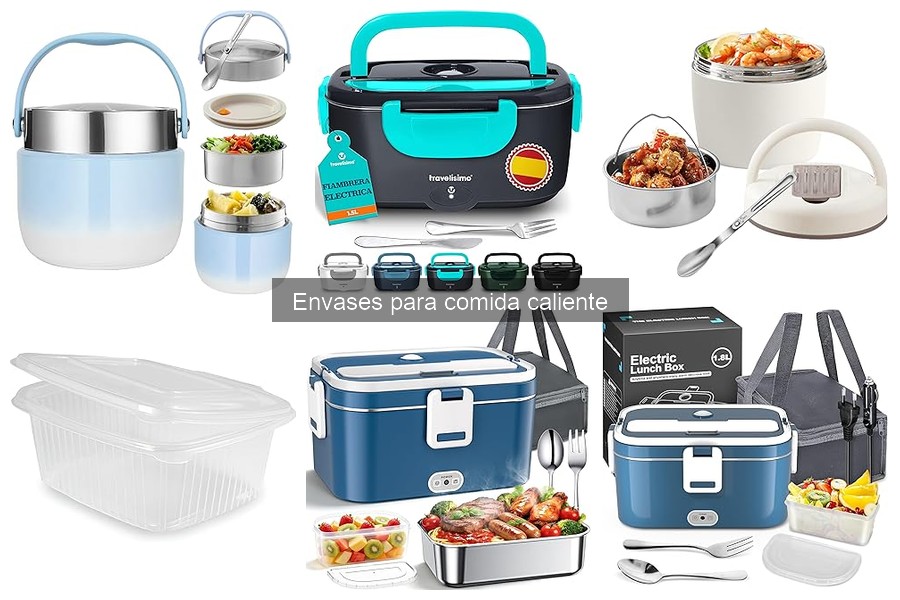 Comparativa de envases para comida caliente: marcas y precios